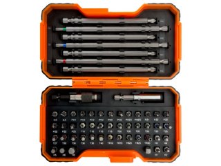 Zestaw końcówek 1/4", 54szt, Bahco [59/S54BC-IP]