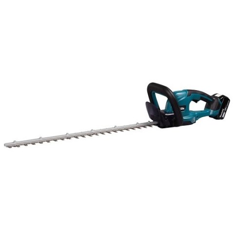 Akumulatorowe nożyce do żywopłotu 18V, 3.0Ah, 60cm, Makita [DUH607SF] + Gratis rękawice i olej