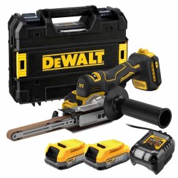 Akumulatorowy pilnik taśmowy, 13x457mm, 18V, Li-Ion 2x1,7Ah, XR DeWalt [DCM200E2T-QW] POWERSTACK