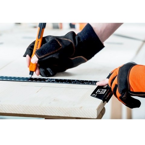 Kątownik stalowy 300×170mm z podziałką, Bahco [9045-B-300]