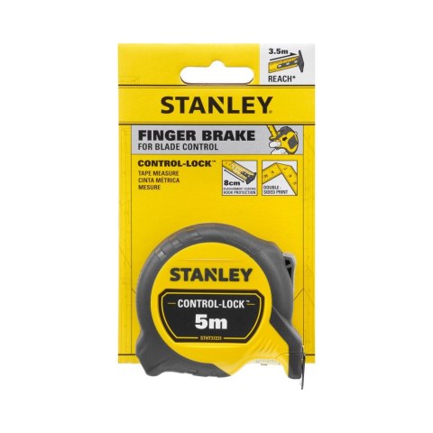 Stalowa miara zwijana 5m firmy Stanley [STHT37231-0] Control-Lock