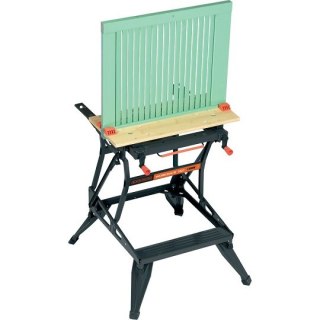 Stół roboczy 2w1, 610×250mm, WORKMATE, Black+Decker [WM550-XJ]