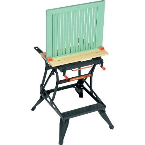 Stół roboczy 2w1, 610×250mm, WORKMATE, Black+Decker [WM550-XJ]