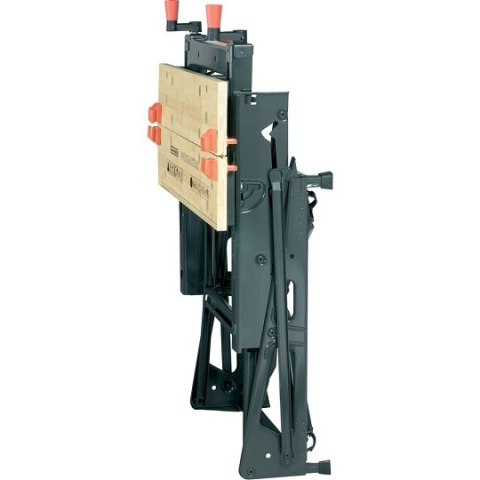 Stół roboczy 2w1, 610×250mm, WORKMATE, Black+Decker [WM550-XJ]