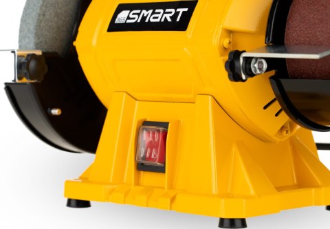 Szlifierka stołowa z tarczą 150mm i pasem szlifierskim 50x686mm, 250W Smart [SM-04-04150/50]