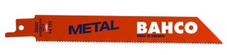 5 brzeszczotów bagnetowych do piły szablastej, do metalu, 228mm, 18 zębów/cal, METAL Bahco [3940-228-18-ST-5P]