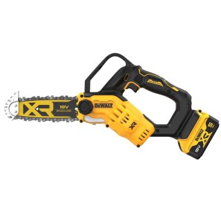 Akumulatorowa pila łańcuchowa 20cm, 18V 1x5,0Ah, DeWalt [DCMPS520P1-QW]