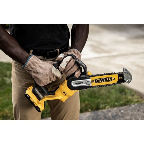 Akumulatorowa pilarka łańcuchowa, miecz 20cm, 18V DeWalt [DCMPS520N-XJ]