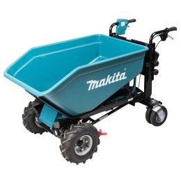 Akumulatorowy samobieżny wózek transportowy z misą ładunkową, 2x18V, Makita [DCU603Z] Li-Ion, LXT, Wet Guard