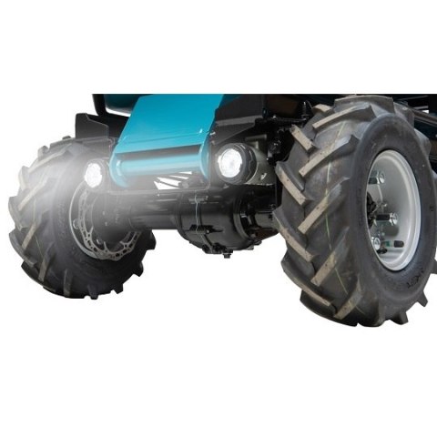 Akumulatorowy samobieżny wózek transportowy z misą ładunkową, 2x18V, Makita [DCU603Z] LXT