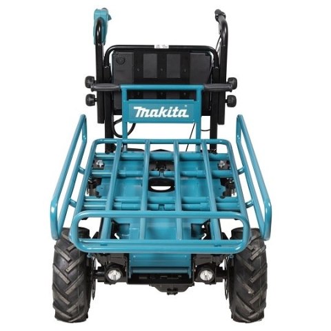 Akumulatorowy samobieżny wózek transportowy z platformą ładunkową, 2x18V, Makita [DCU604Z] LXT