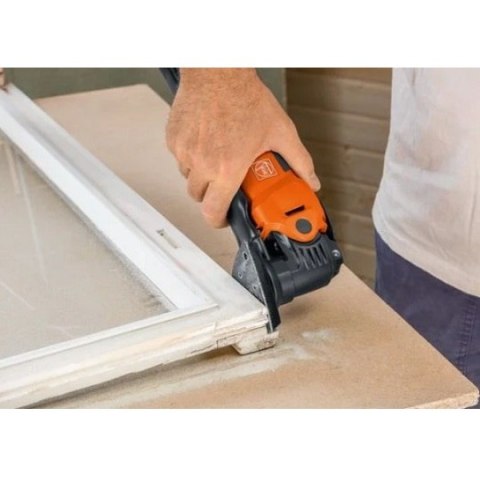 Elektryczne narzędzie wielofunkcyjne oscylacyjne 350W, MULTIMASTER MM 500 PLUS TOP, Fein [72296770000] + miara drewniana