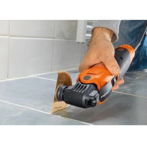 Elektryczne narzędzie wielofunkcyjne oscylacyjne 350W, MULTIMASTER MM 500 PLUS TOP, Fein [72296770000] + miara drewniana