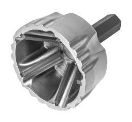 Gratownik do prętów i rur na wkrętarkę 1/4", FORTUM [4769003] 13-36mm
