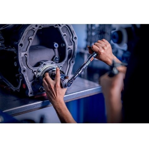 Klucz dynamometryczny elektroniczny z pomiarem momentu i kąta, pamięcią i łączem USB, 1/4", 0.6-12Nm, Bahco [TAWM1412M] wersja s