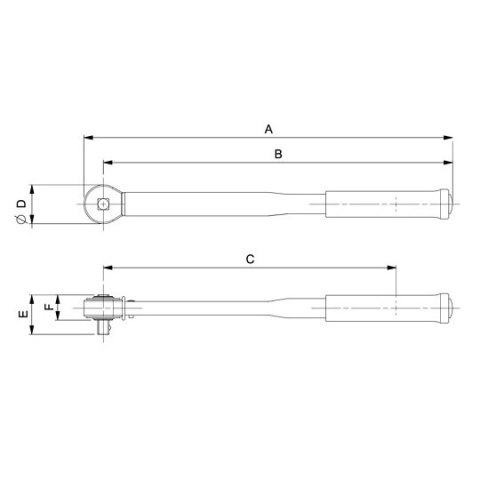 Klucz dynamometryczny elektroniczny z pomiarem momentu i kąta, pamięcią i łączem USB, 1/4", 0.6-12Nm, Bahco [TAWM1412M] wersja s