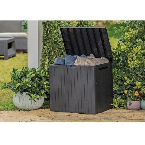 Skrzynia ogrodowa 113L, City storage box, 246941, KETER [17208324] grafit