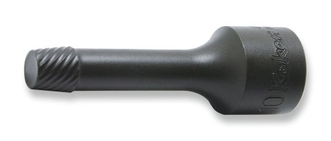 Zestaw 5 długich wykrętaków do urwanych śrub o gwintach M8-M33, zabierak kwadrat 1/2", KOKEN [RS4129/5-L75]