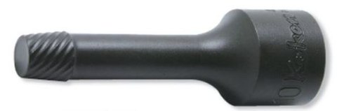 Zestaw 6 długich wykrętaków do urwanych śrub o gwintach M5-M20, zabierak kwadrat 3/8", KOKEN [RS3129/6-L60]