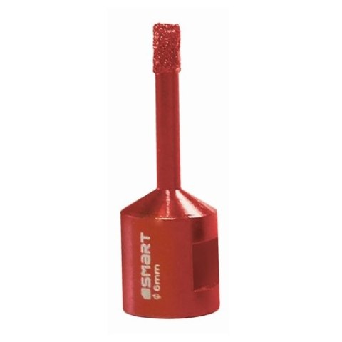 Zestaw 9cz., otwornice diamentowe do gresu 6,8,10,12,20,35,55,68mm i przejściówka, na sucho, M14, 365 SMART [SM-25-SET9]