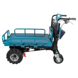 Akumulatorowy samobieżny wózek transportowy z platformą ładunkową, 2x18V, Makita [DCU601Z] LXT