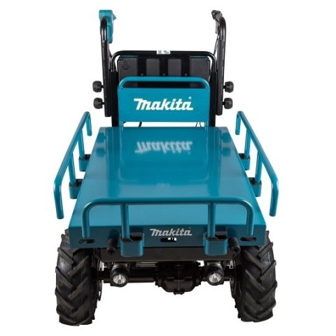 Akumulatorowy samobieżny wózek transportowy z platformą ładunkową, 2x18V, Makita [DCU601Z] LXT