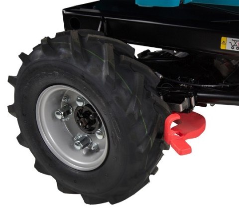 Akumulatorowy samobieżny wózek transportowy z platformą ładunkową, 2x18V, Makita [DCU601Z] LXT