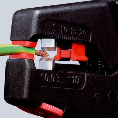 Automatyczne szczypce do ściągania izolacji, zakres 0,03 - 10,0 mm², Knipex [12 40 200]