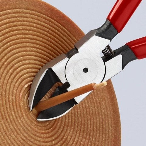 Obcinak boczny do tworzyw sztucznych 160mm, KNIPEX [72 11 160]