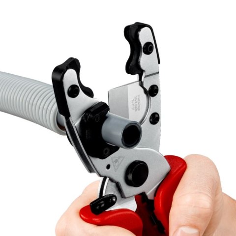 Obcinak do cięcia rur kompozytowych 26mm i ochronnych 18-35mm, KNIPEX [90 25 20]