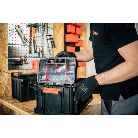 Otwarta skrzynia TWO Box 200 + 6 organizerów MULTI, QBRICK SYSTEM [Z251613PG003]