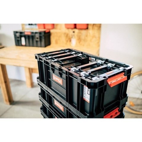 Otwarta skrzynia TWO Box 200 + 6 organizerów MULTI, QBRICK SYSTEM [Z251613PG003]