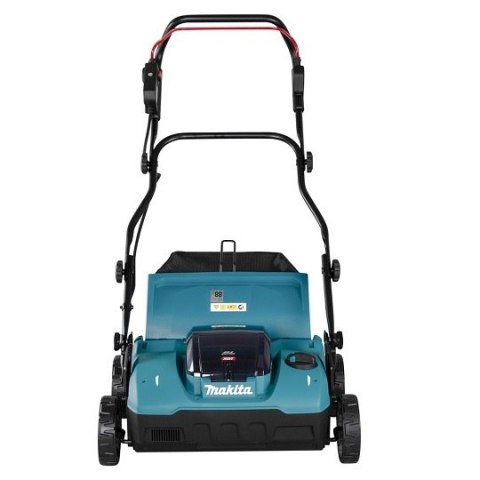 Wertykulator akumulatorowy z koszem na trawę, 40V max, 38cm, Makita [UV001GM201] Li-Ion, XGT