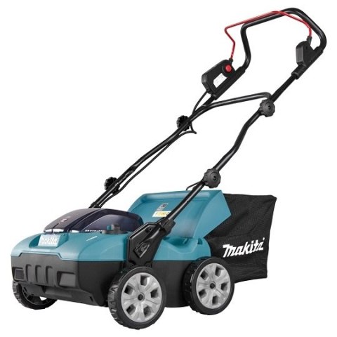 Wertykulator akumulatorowy z koszem na trawę, 40V max, 38cm, Makita [UV001GM201] Li-Ion, XGT