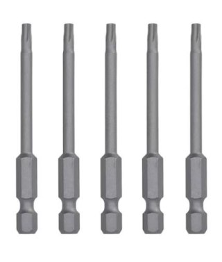 Zestaw 5 szt. końcówek 1/4" do wkrętów Torx, rozmiar TX20/70mm, DeWalt [DT7292-QZ]