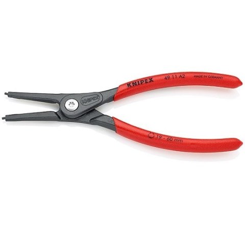 Zestaw 8 szt. szczypiec do pierścieni Segera, zewnętrznych i wewnętrznych, Knipex [00 19 58 V02]