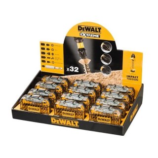 12 x zestaw końcówek udarowych 1/4", 32 elementy, DT70523T, EXTREME, DeWALT [DT70523TM-QZ]