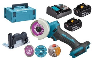Akumulatorowa przecinarka tarczowa 76mm, 18V, Makita [DMC300RTJ] Li-Ion, LXT