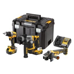 Akumulatorowy zestaw Combo DCD800 +DCH172+DCG405 18V Li-Ion 2x5,0Ah, XR, TSTAK VI, DeWalt [DCK355P2T-QW]