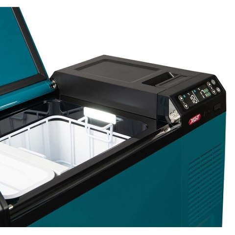 Akumulatorowy/sieciowy chłodziarko-ogrzewacz 29L, 2 komory, 18V/40V max Makita [CW004GZ] LXT/XGT/AC