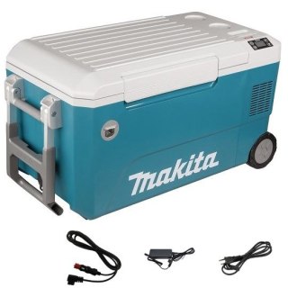 Akumulatorowy/sieciowy chłodziarko-ogrzewacz 50L, 18V/40V max Makita [CW002GZ01] lodówka, LXT/XGT/AC