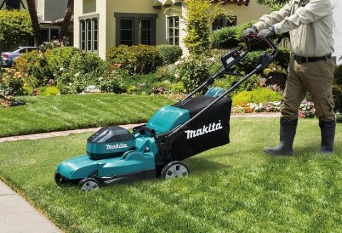 Kosiarka akumulatorowa do trawy, 53,4 cm, 64Vmax., 70 l, Makita [LM002JM101] 4,0Ah, Li-Ion