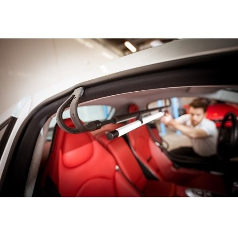 Lampa warsztatowa z uchwytem teleskopowym, LED, 1400 lm, sieciowa/akumulatorowa, 3,7V, BONNET C+R, Scangrip [03.5240]