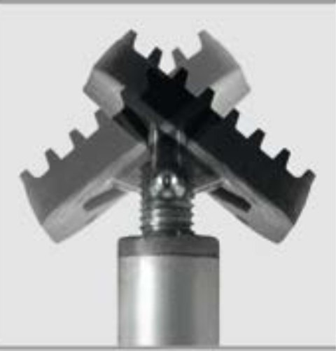 Podpórka sufitowa z dźwignią pompującą 575 - 910 mm, Bessey [STE90]