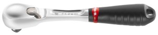 Pyłoszczelna grzechotka 1/4", 121mm, 72 zęby, FACOM [RL.161]