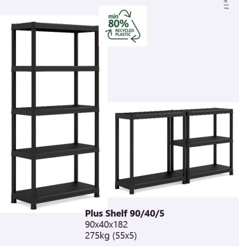 Regał warsztatowy 240868, Plus-Shelf 90/40/5, KETER [17207039]