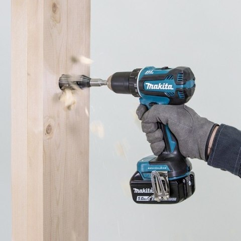 Wiertarko-wkrętarka akumulatorowa 18V, Makita [DDF485RTJ] 2x5,0Ah, Li-Ion, LXT