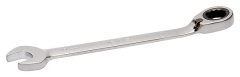 Zestaw 12szt. kluczy płasko-oczkowych z grzechotką i przełącznikiem kierunku pracy, 8-19mm, IRIMO [18-12-H]