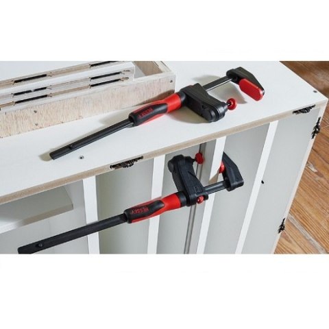 Zestaw: 2 ściski GK15 + 2 ściski sprężynowe XV5 + nożyce wielofunkcyjne, BESSEY [SET1-A]