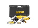 Zestaw 2 szlifierek kątowych: DWE492 230mm/2200W i DWE4207 125mm/1010W, DeWalt [DWE492SDT-QS] 230V